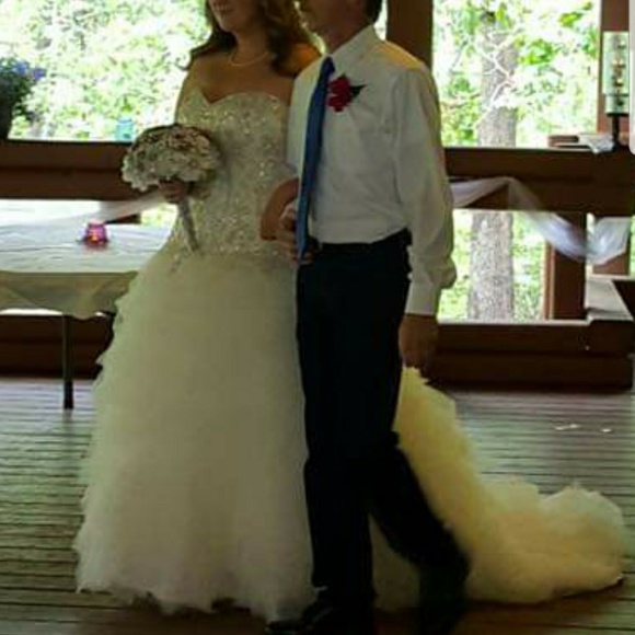 David's Bridal Wedding gown - Picture 2 of 5